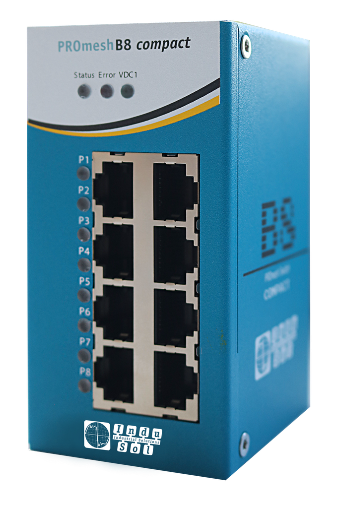 Rental - PROmesh B8 compact | 8-Port PROFINET and EtherNet/IP ...